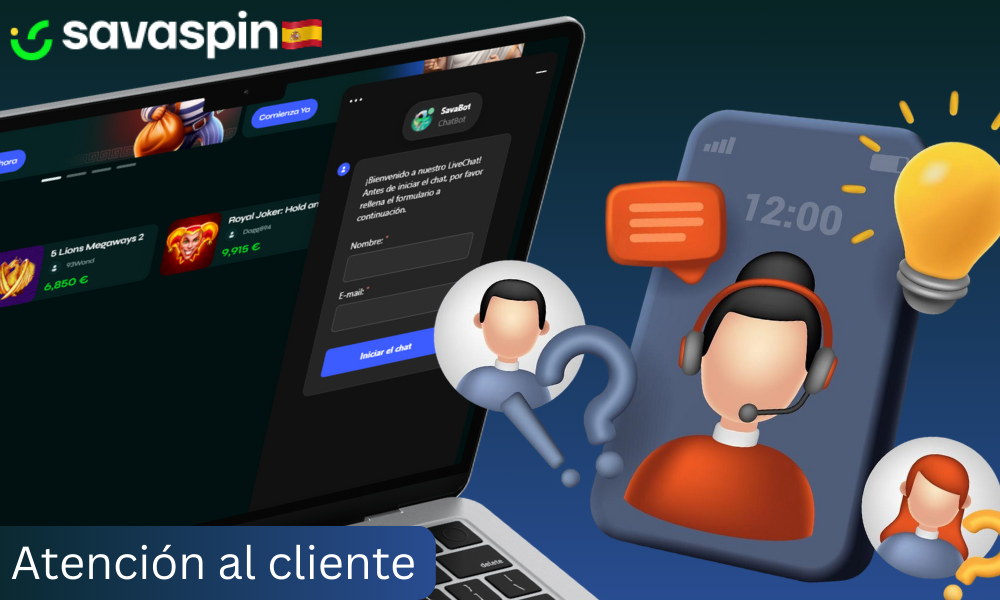 Savaspin dispone de un soporte técnico rápido y fiable