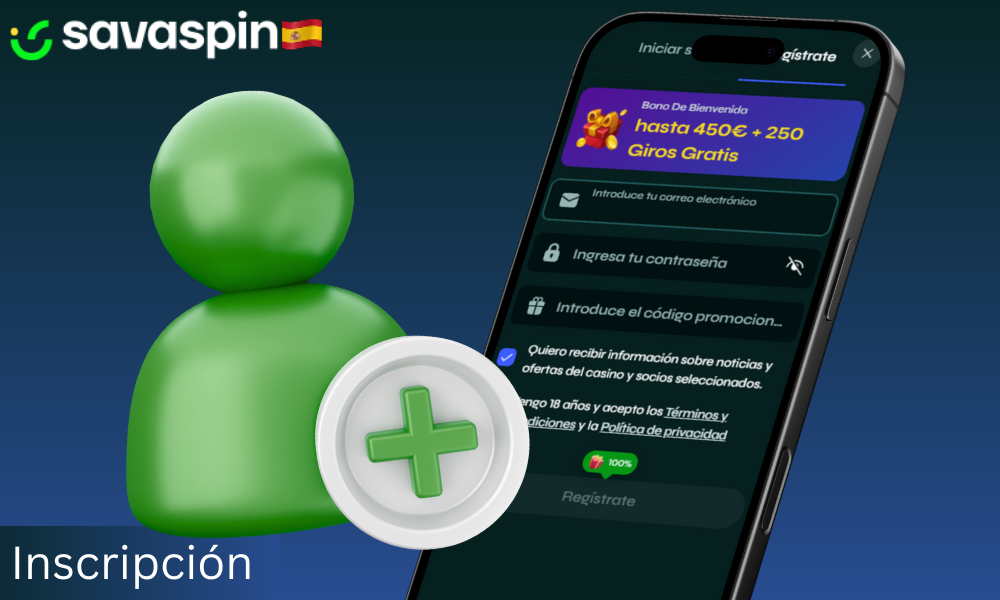 Proceso de registro paso a paso en el casino Savaspin
