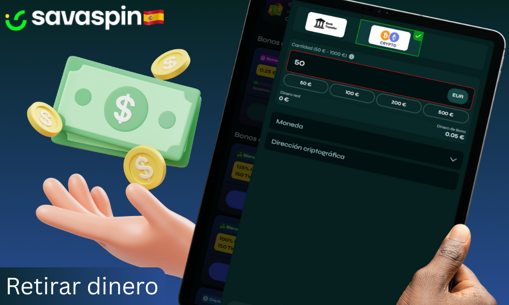 Acerca de la retirada de ganancias en Savaspin